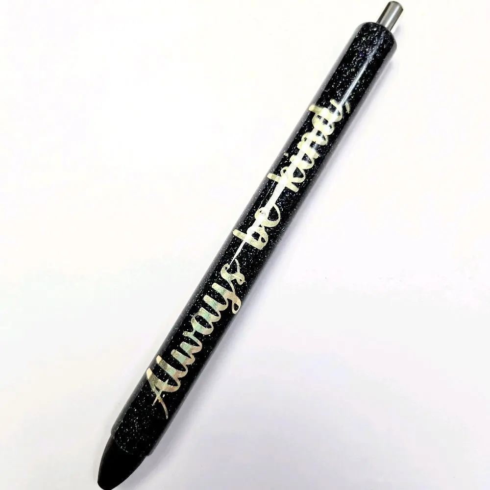 Inkjoy Epoxy Resin & Glitter Refillable Gel Pen Assorted Designs & Colors for Creative Writing Hand Designed Personalizable Customizable Pens for Any Occasion
