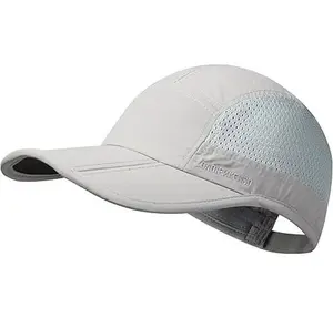GADIEMKENSD Mens Folding Outdoor Hat Long Brim UPF 50+ Sun Protection