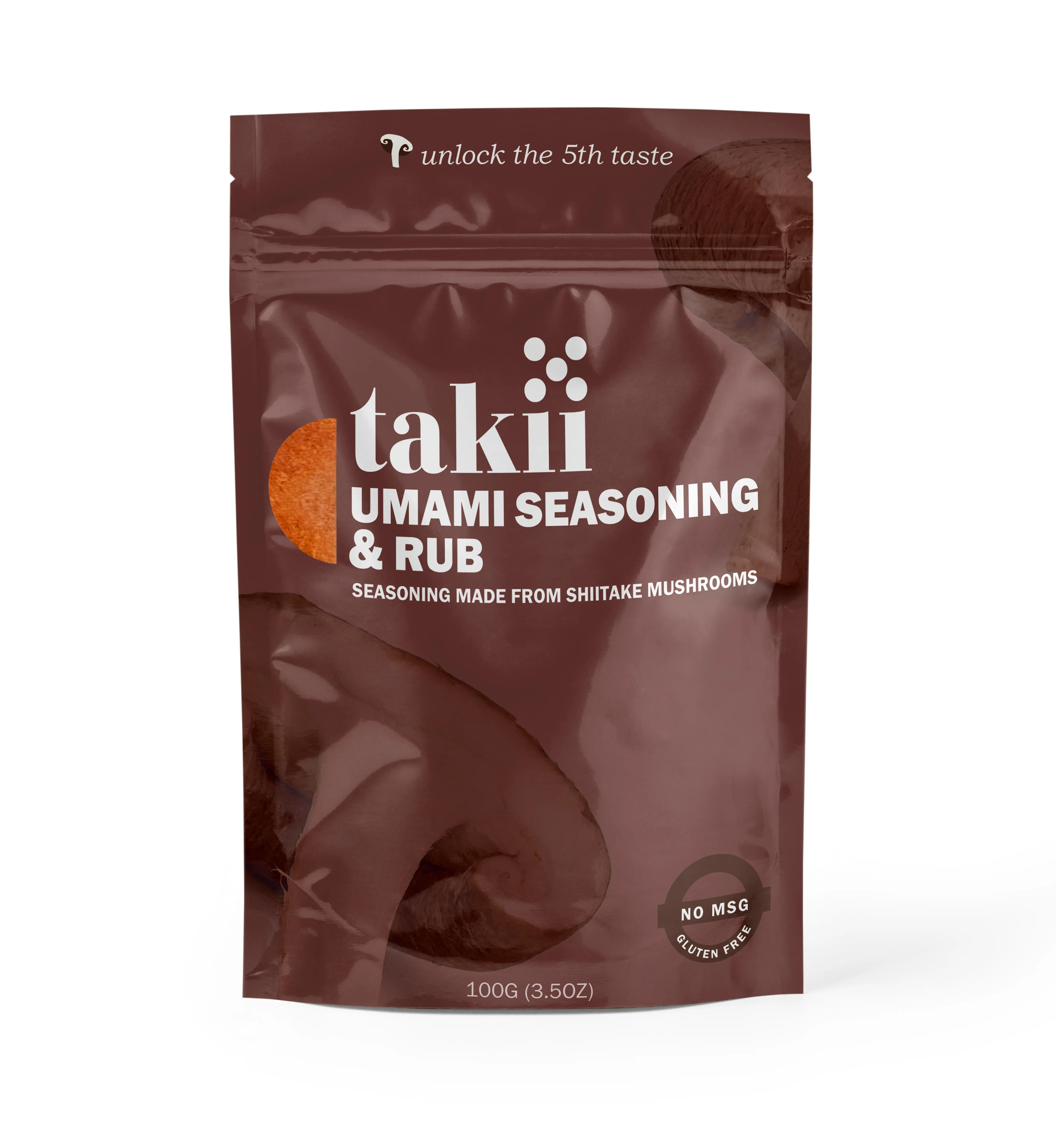 Takii Umami Seasoning & Rub | Seasoning Made from Shiitake Mushrooms | Add Instant Flavor and Depth to All Your Favorite Dishes