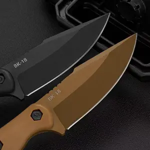 BK18 High Hardness Fixed Blade Knife with Sheath - Ultimate Portable EDC Tool for Outdoor Adventures Survival Supplies Survival Gear