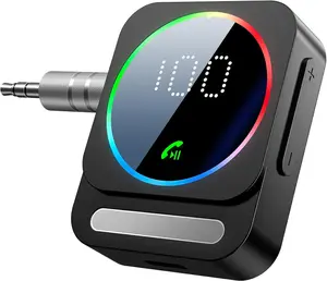 Bluetooth 5.3 Audio Receiver Adapter for Car Home Stereo Wired Headphones Speakers with AUX RCA 3.5mm Dual Output Wireless Music Streaming Hands Free Calling Low Latency Audio Adapter