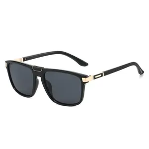 Metal Ultra-Light Sunglasses With UV400 Ultraviolet Protection, Suitable For Outdoor Driving, Windproof, Stylish, And Suitable For Both Men And Women