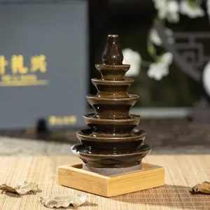 [Reverse Tower Incense burner with a plate] Master Ye LiXing's representative works