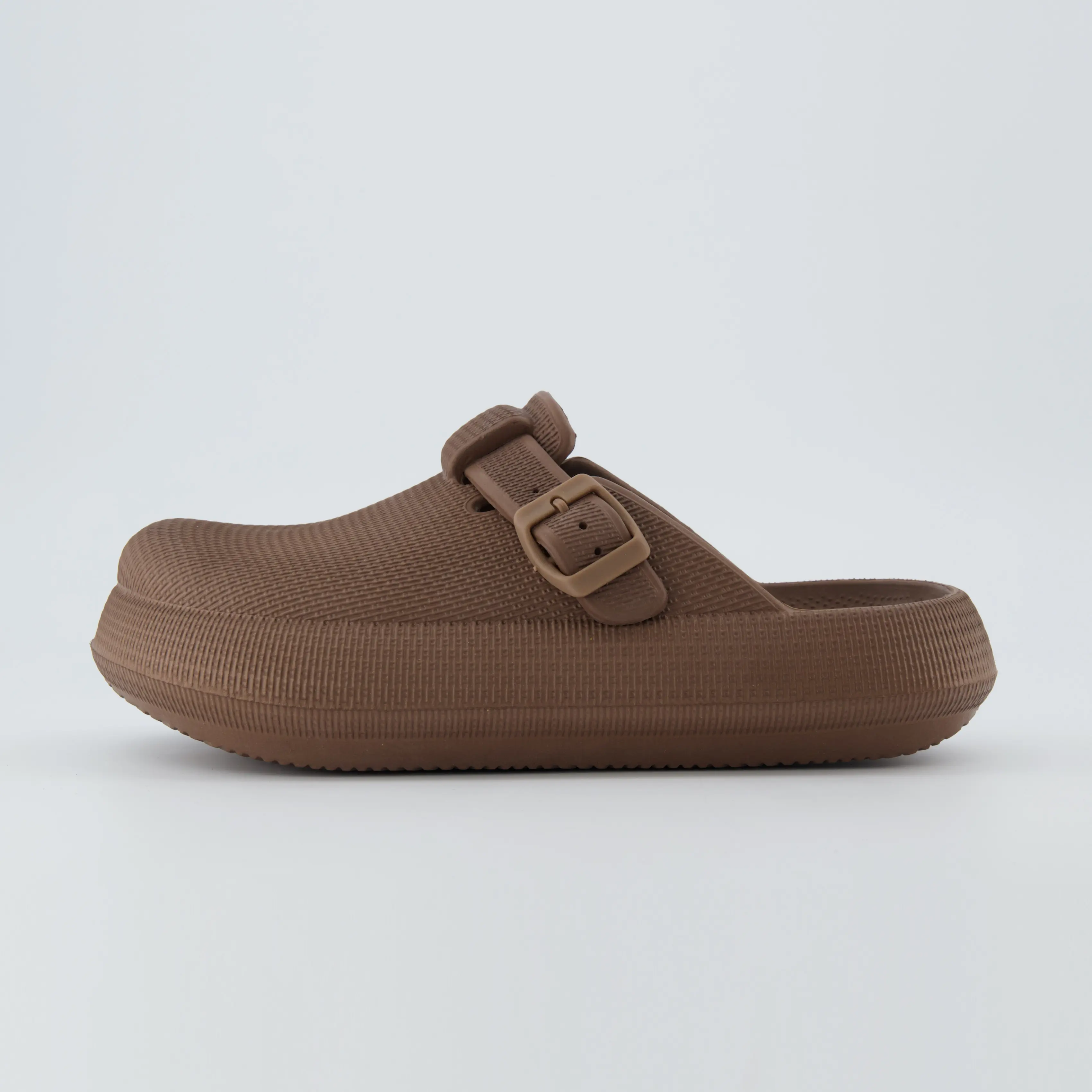 Cushionaire Fable Rubber Clogs For Women | Slip On Platform Shoes With Durable Outsole | Classic Closed Toe Clog Design For Everyday Indoor Outdoor Wear