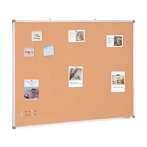 VEVOR 48x36 Large Cork Board - Wall-Mounted Bulletin Board with Pin Board - Perfect for School, Home, Office