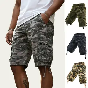 Men's Camo Cargo Shorts Washed Cotton Breathable Comfortable Multi-Pocket Regular Fit Casual for Urban Street Fashion,Outdoor Hiking Mountaineering Camping Expeditions City Walks and Wilderness Adventure Trip