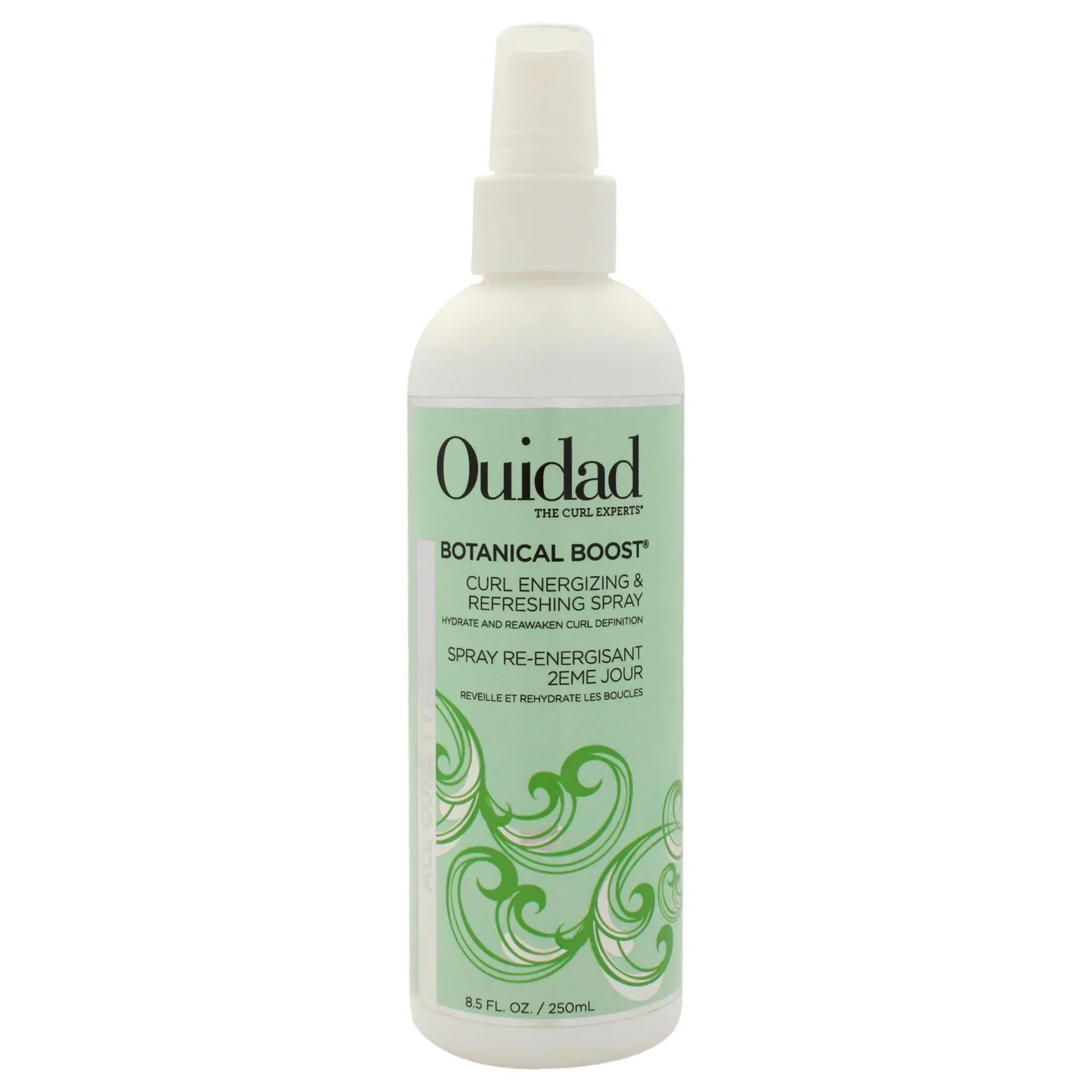 Ouidad Botanical Boost Curl Energizing & Refreshing Haircare Spray, Unisex 8.5 fl oz Spray Bottle