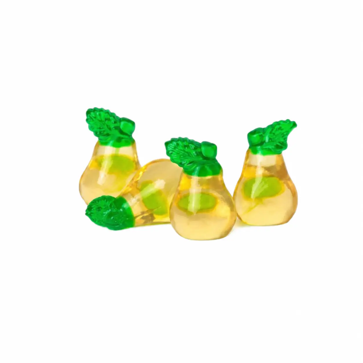 Candylicious 3D Filled Pear Gummies – Juicy Fruit Filled Candy 1 LB