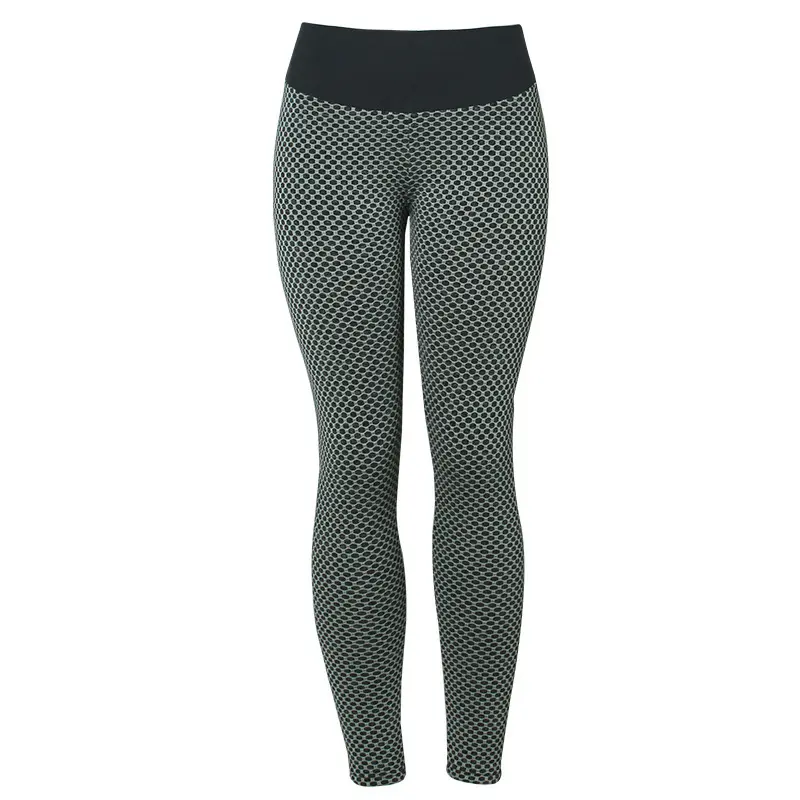 FlexFit Plaid Seamless High-Waist Leggings