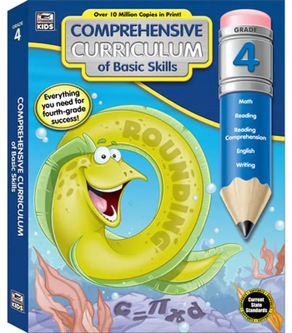 Comprehensive English Basic Skills Curriculum, Grade 4 - Thinking Kids, Paperback, Safe