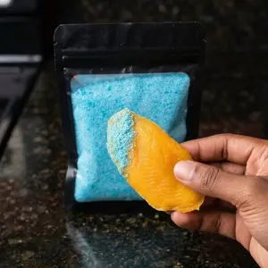 Michaelacandyzz sour blue raspberry mango dipper | real dried fruit, low calorie, and 6 big pieces