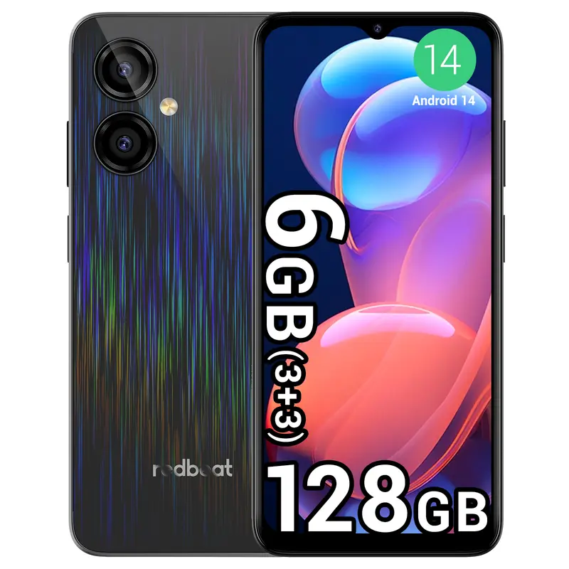 Redbeat E3 Android 14, 12GB(6+6) RAM+256GB ROM, GAMING, Octa-Core