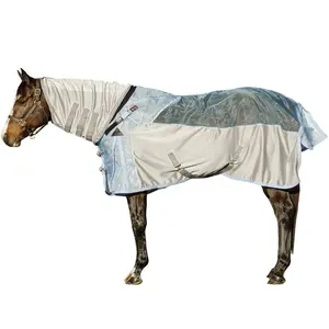 Schneiders Mosquito Mesh Hybrid II Attached Neck VTEK Adjusta-Fit Surcingle Fly Sheet
