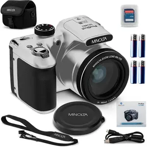 Minolta MN40Z ProShot 20 MP / 1080P FHD Bridge Camera with 40x Optical Zoom