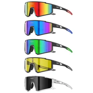 SCVCN Surround Protection Sports Eyewear - UV400 Lenses, Lightweight, Windproof, Unisex Trendy Glasses for Cycling, Driving | Pack of 5 Outdoor Activity Eyewear, Uv400 Sports Eyewear summerwins