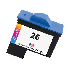 U.S. Remanufactured for Lexmark #26 10N0026 Color Ink Cartridge High Yield