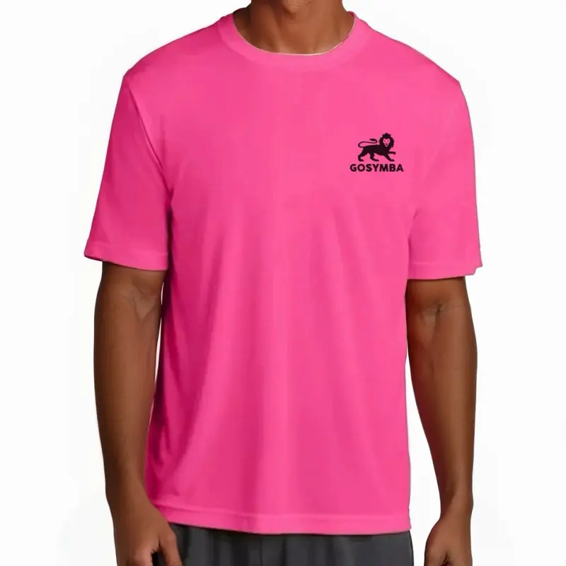 Gosymba Athletic Performance Tshirt Neon Pink Unisex