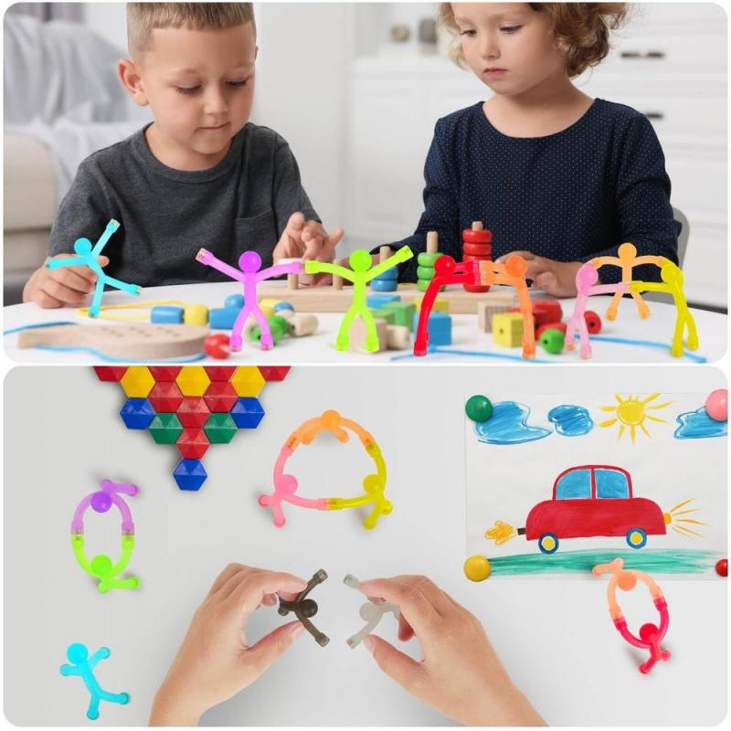 10/20Pack Magnetic People Figures Toys Humanoid Magnetic Man Fidget Toy Novelty Fidget Gift for Kids Adults Rubber Magnet Men Toy Magnets Funny Toys for All Age Travel Desk & Classroom 10/20Pack Magnetic People Figures Toys Humanoid Magnetic Man Fidget Toy Novelty Fidget Gift for Kids Adults Rubber Magnet Men Toy Magnets Funny Toys for All Age Travel Desk & Classroom