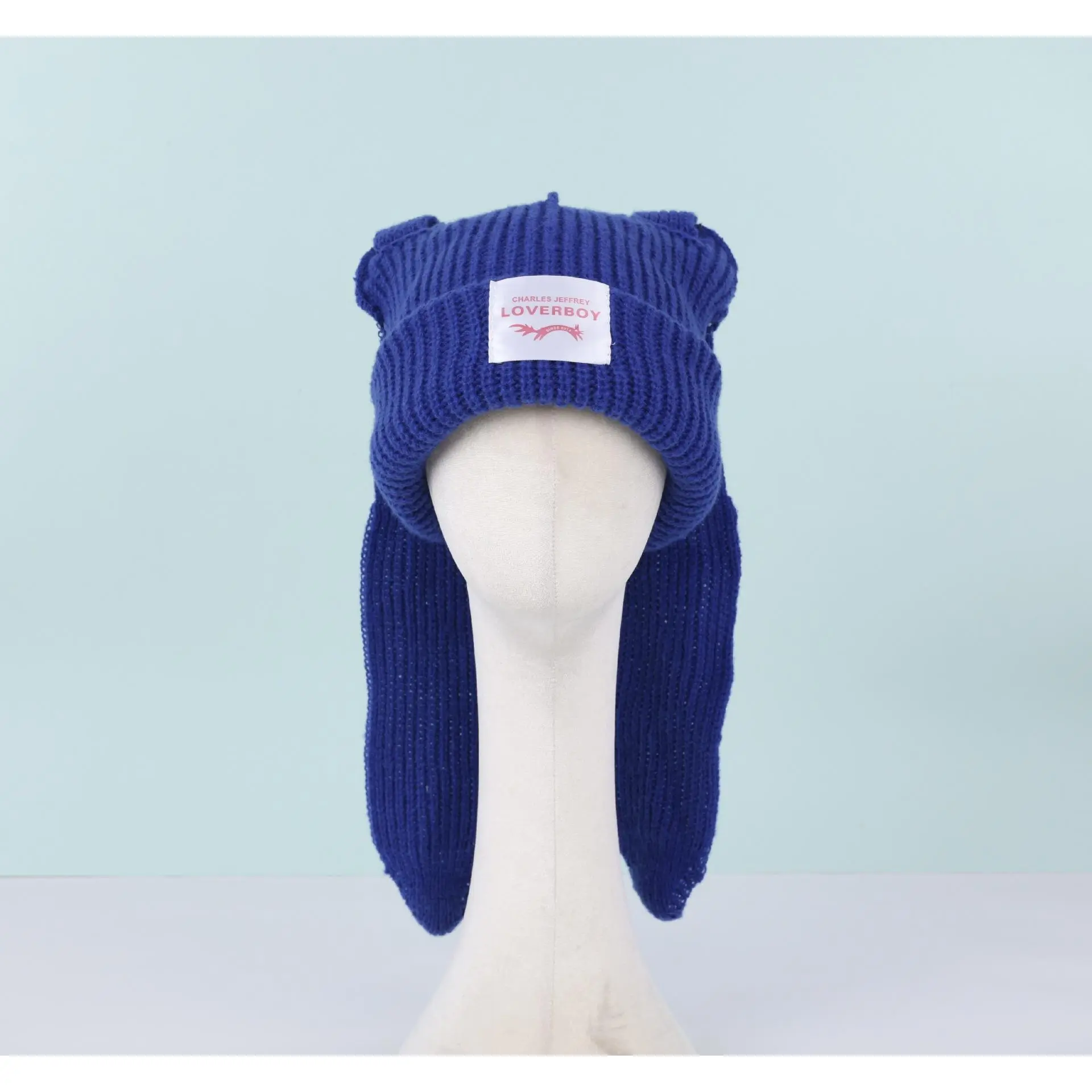 Solid color [long rabbit ears] royal blue