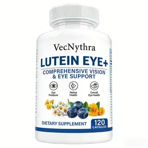 VecNythra Eye Health Support Capsules with Vitamin A, Lutein, Astaxanthin, Bilberry, Goji Berry & Black Pepper Extract