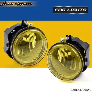 Fit For Dodge Challenger Charger Nitro Avenger Caliber Yellow Fog Light Lamps