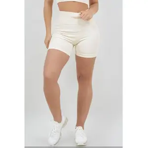 B’Agile Seamless Ribbed Biker Shorts