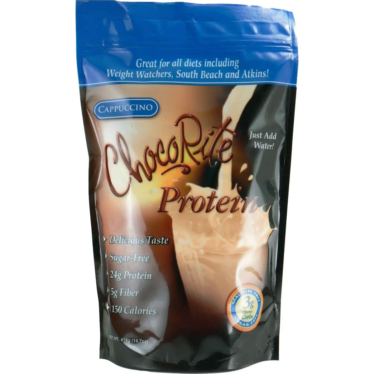 ChocoRite Protein Shake Mix Cappuccino ChocoRite Protein Shake Mix Cappuccino