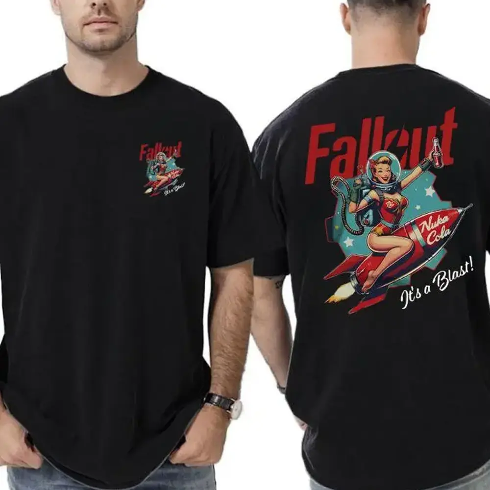 Fallout Nuka-Cola T-shirt, Retro Game Graphic Shirt, Unisex Gift for Fallout Enthusiasts