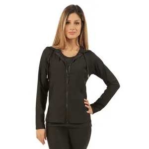 122 - Shadow Hooded Water Resistant and Hair Resistant Jacket