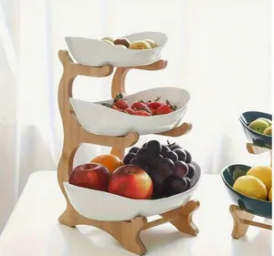 Viral 3-Tier Fruit Bowl - The Must-Have Kitchen Hack for 2026 TikTok Trending Tiered Serving Stand - Organize & Style Your Space in One Step Aesthetic Tiered Fruit Tray - Your New Go-To for Hosting & Home Decor