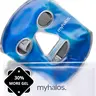 MyHalos Ice Face Mask – Reusable Hot & Cold Gel Face Mask for Migraine Relief, Facial Pain, Swelling & Wisdom Tooth Comfort