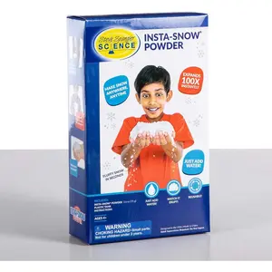 Insta-Snow Powder Starter Kit, 2.6 oz Bag and Plastic Tank – Science Kits for Kids, Makes Realistic, Fluffy Snow in Seconds, Sensory Toys & STEM Activities for Classrooms/Home