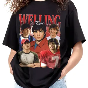 TOM WELLING Shirt, Tom Welling American Actor T-shirt, Funny Tom Welling Bootleg Merch Fans Gift, Vintage Tom Welling Retro Homage Tees