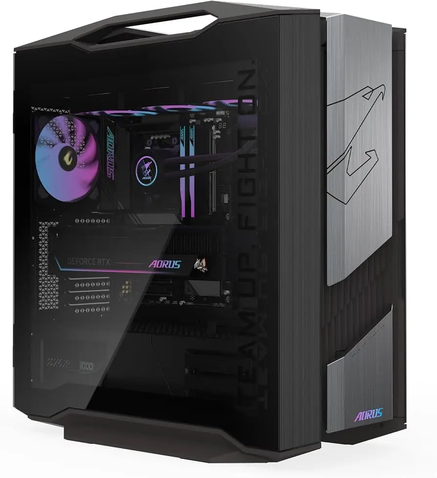 GIGABYTE AORUS Gaming Desktop PC, AMD Ryzen 7 9800X3D, RTX 5090, 64GB DDR5 RAM, 2TB Gen5 NVMe SSD, Windows 11 Home, AORUS Supreme 5 AS5A7N9-5000
