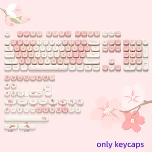 XVX Sakura 143-Key MOA Profile Dye-Sub PBT Keycap Set(only keycap, not include a keyboard) XVX Sakura 143-Key MOA Profile Dye-Sub PBT Keycap Set(only keycap, not include a keyboard)