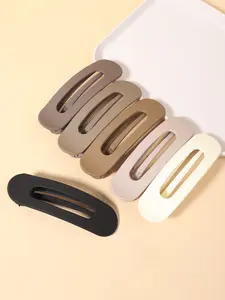 6-Piece Duckbill Hair Clip Set for Women, Large Matte Non-Slip Strong Hold Clips for Thick Hair, Daily Hairstyles Essentials, Hairpins