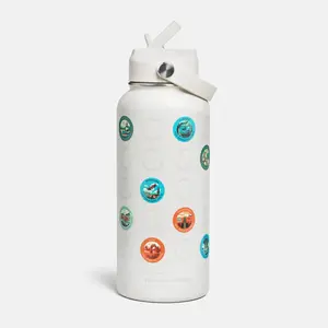 Fifty States Insulated Sticker Bottle | Insulated
