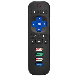 Replacement Remote Control Only for Roku TV, Compatible for TCL Roku/Hisense Roku/Sharp/Philips/Onn Roku (Not for Roku Stick and Box)