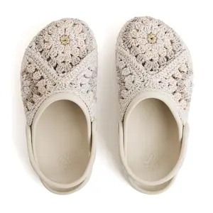 Bolo Clog - Hand Crochet - Sand Patch