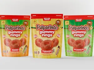 Pulparindo Gummy Rings Heat and Sweet