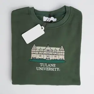 Tulane University Embroidered Sweatshirt/Hoodie