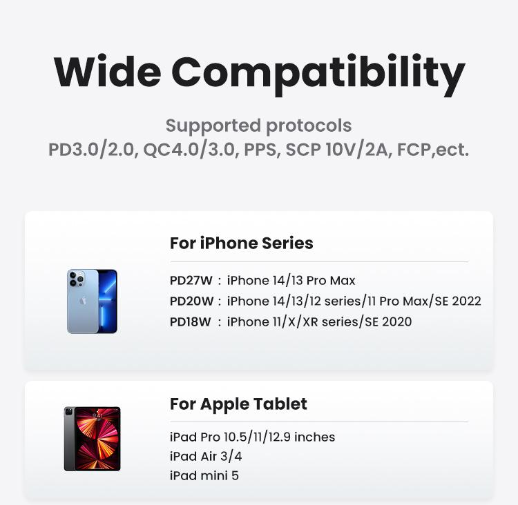 UGREEN Nexode 30W PD Fast Charging GaN Charger Bundle with 3.3FT Type-C/MFi Lightning Charging Data Cable, USB C Charger Set for iPhone 15/14/13, Galaxy and More Mobile Electronic SmartphoneTikTokShopBlackFriday ,TikTokShopHolidayHaul UGREEN Nexode 30W PD Fast Charging GaN Charger Bundle with 3.3FT Type-C/MFi Lightning Charging Data Cable, USB C Charger Set for iPhone 15/14/13, Galaxy and More Mobile Electronic SmartphoneTikTokShopBlackFriday ,TikTokShopHolidayHaul