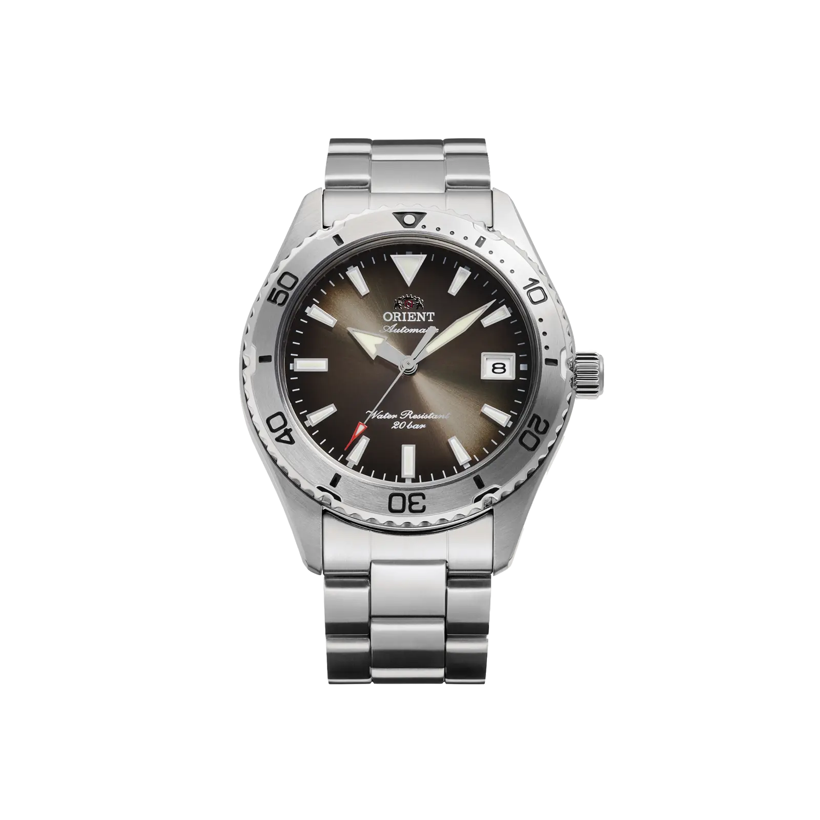 Orient AC0Q Diver II | 200m Diver Style Automatic Watch | 40mm Stainless Case | Sapphire Crystal | Brown Dial |, RA-AC0Q15Y30B