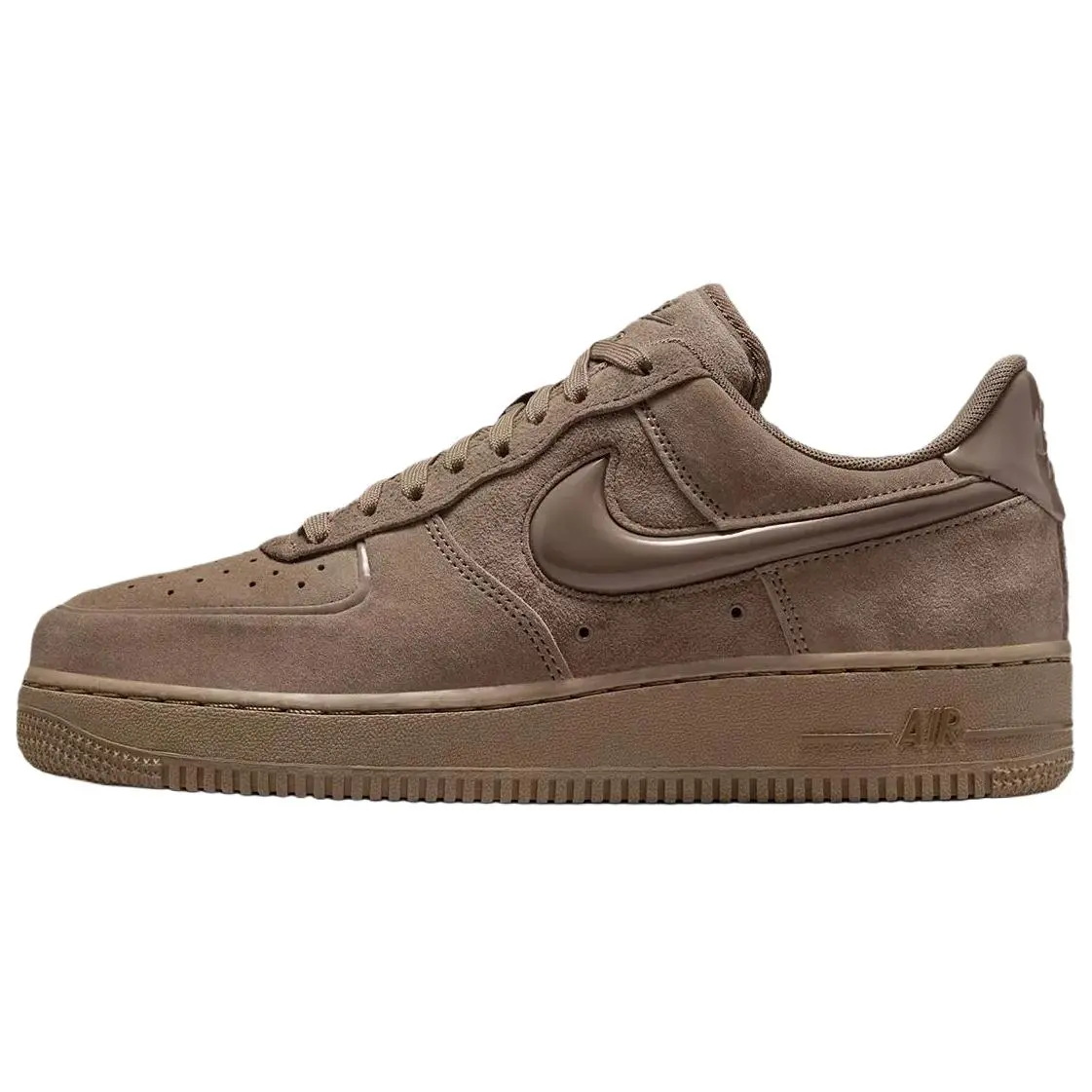 Nike Wmns Air Force 1 '07 'Mink Brown Black', Women, Shoe, Casual Trendy Sneakers, Classic Sneakers Style, Old School Sneakers