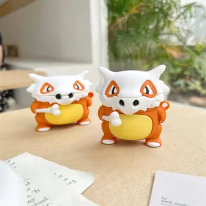 1 piece of Cubone earphone case,Cute wireless Bluetooth earphone case, Earphone Protective Cover, drop resistant, durable and stylish accessory, suitable for AirPods pro3/1/2/3/4/pro/pro2(Different models may have different shapes)