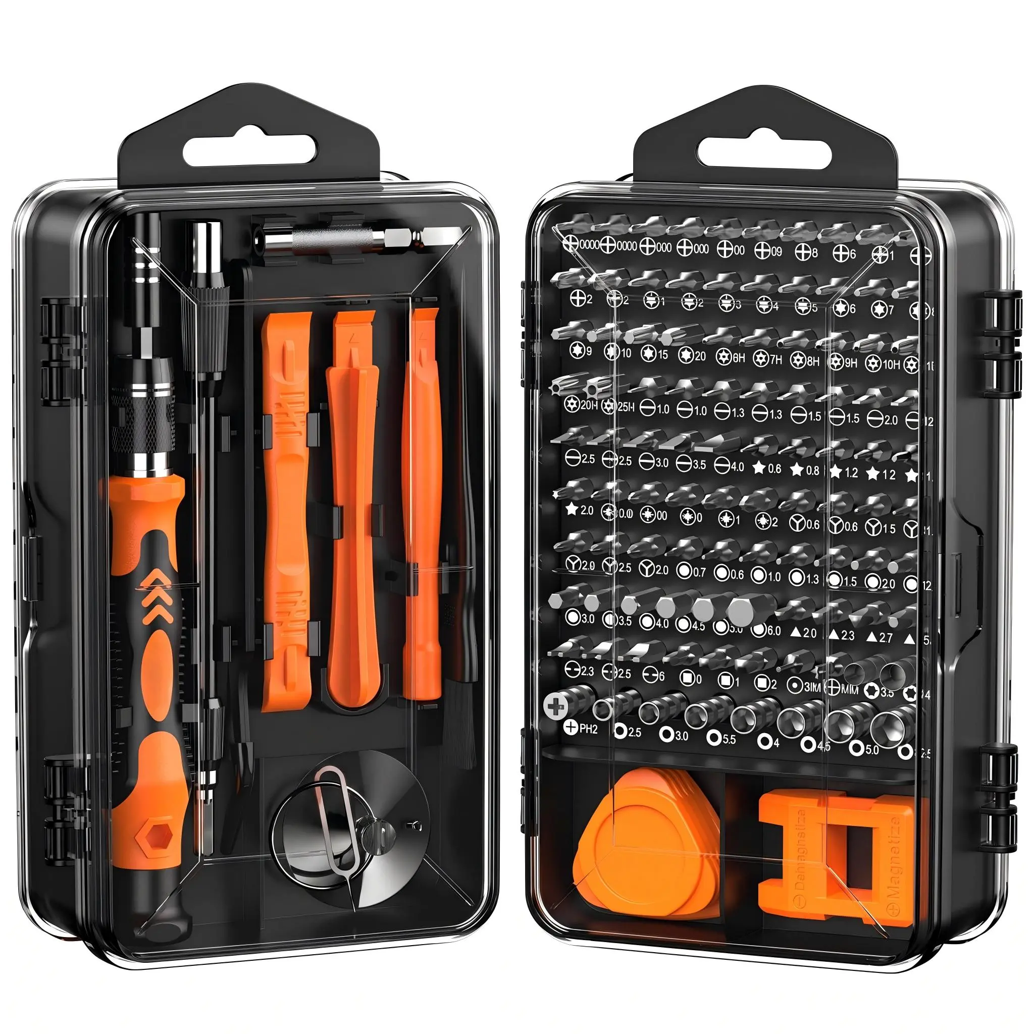 115-in-1 Precision Screwdriver Set - Professional Magnetic Tools and Gadgets Repair Kit for iPhone, Laptop, Game Console