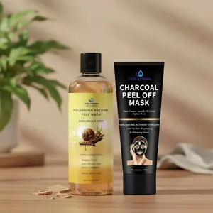 face wash 100% natural and face mask