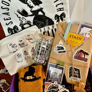 Blind Date with a Book Boo Basket - Halloween Gift Set for Readers