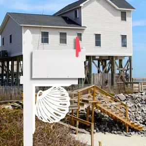 Mailbox Bracket - Seashell - Large 16" x21"