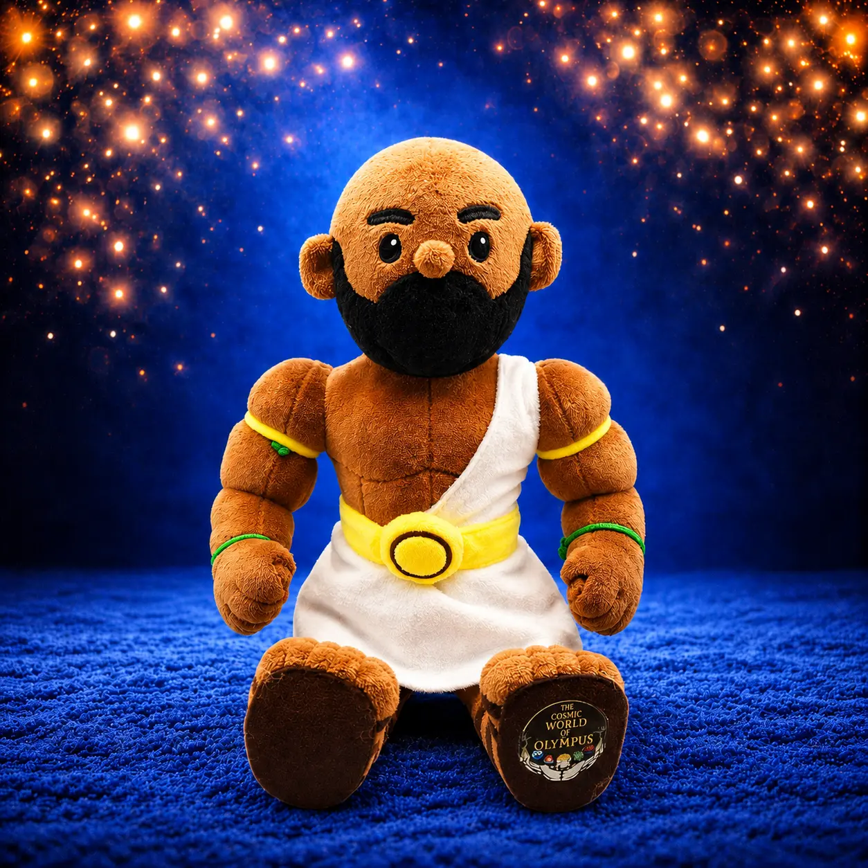Cosmic Heroes Atlas Plush Doll – 15" Nature Hero